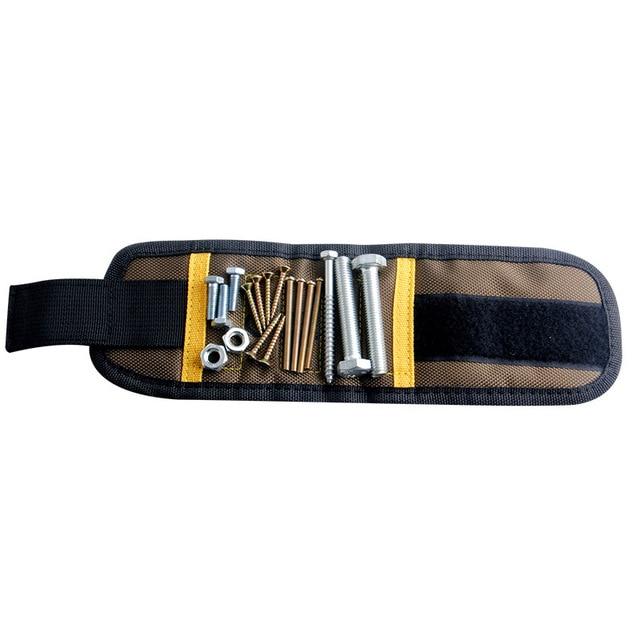 Magnetic Tool Wristband – Hands-Free Screw & Bit Holder