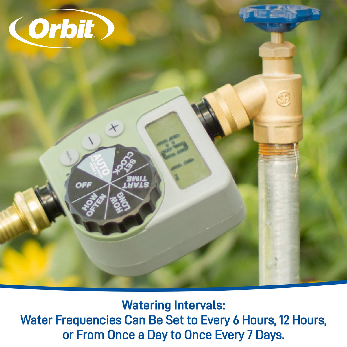 Orbit Single-Outlet Programmable Hose Faucet Timer