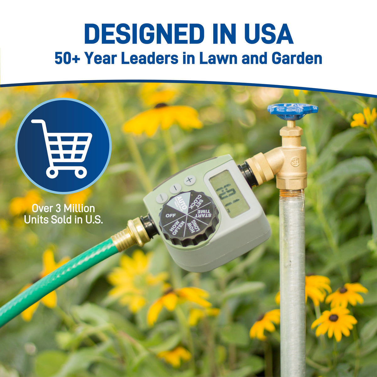 Orbit Single-Outlet Programmable Hose Faucet Timer