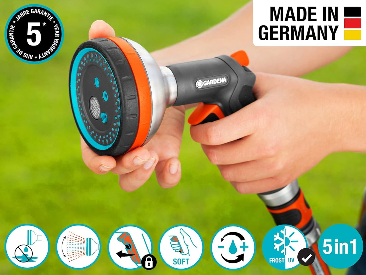 GARDENA Premium Multi Sprayer – 5 Spray Patterns