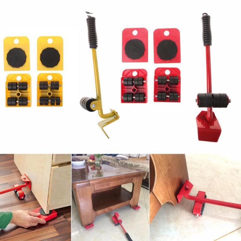 5-Piece Furniture Moving Lifter Set