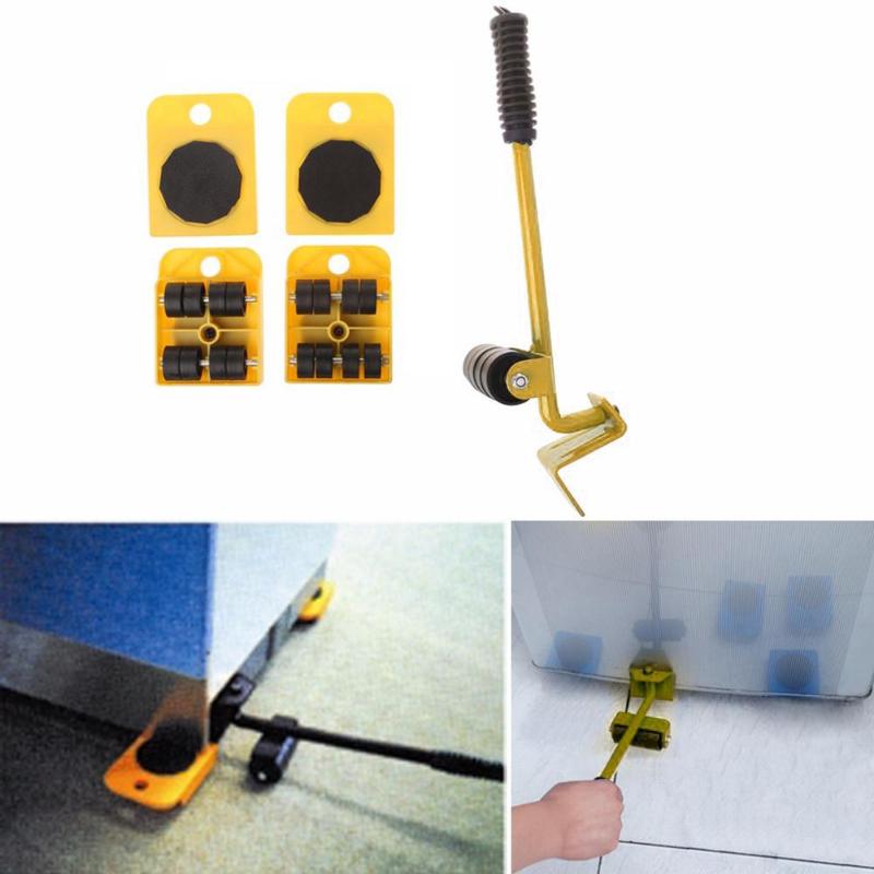 5-Piece Furniture Moving Lifter Set