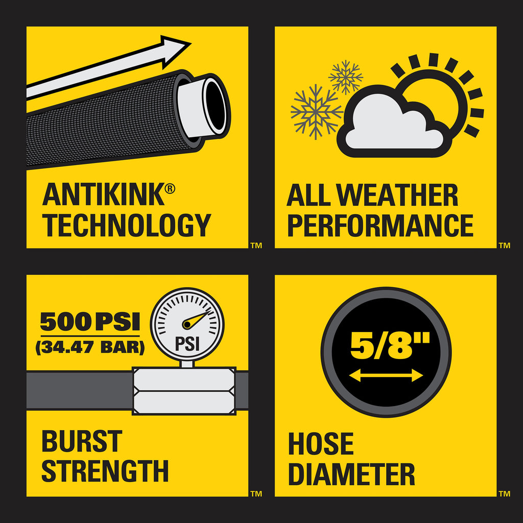 STANLEY FATMAX 100-Ft Professional Grade Garden Hose