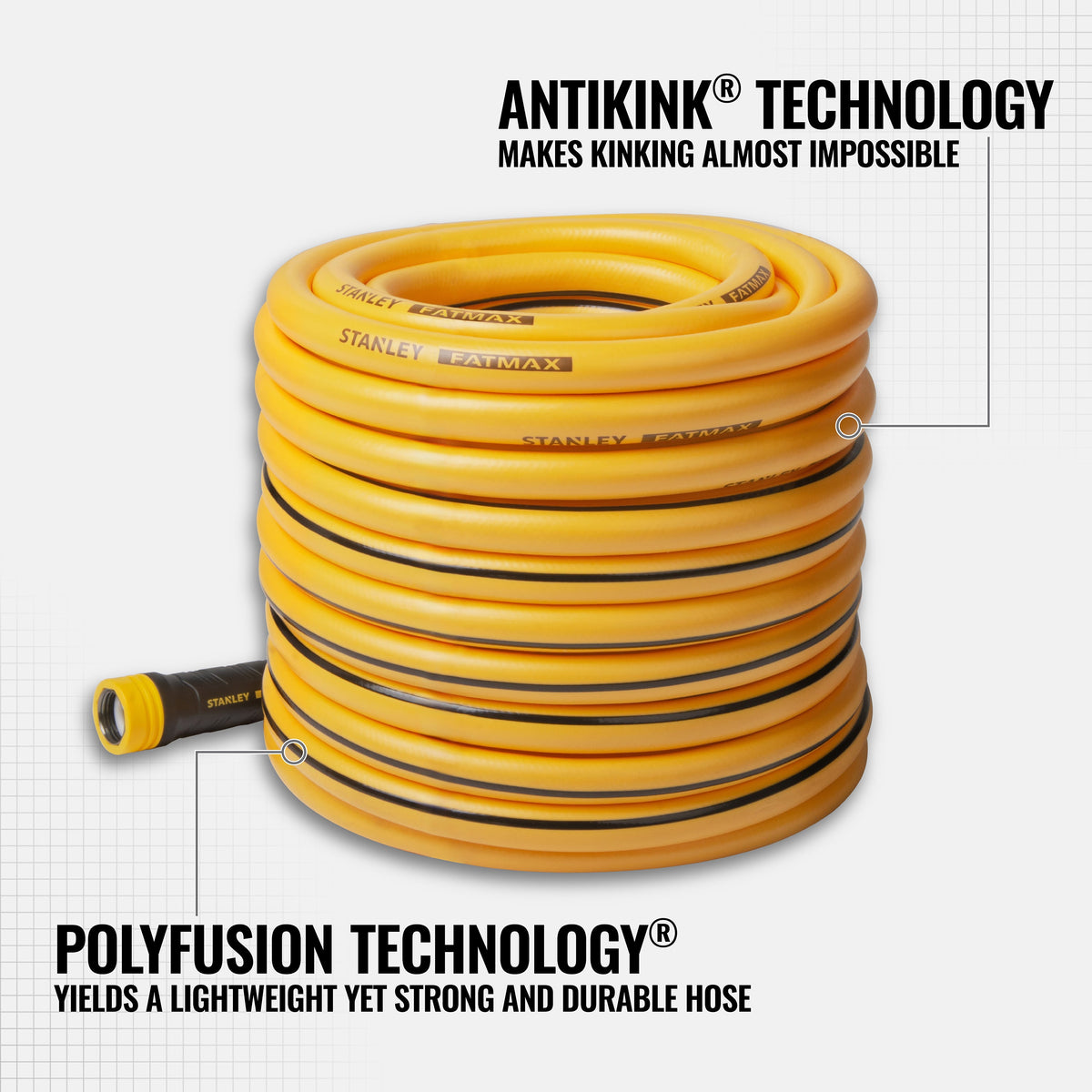 STANLEY FATMAX 100-Ft Professional Grade Garden Hose