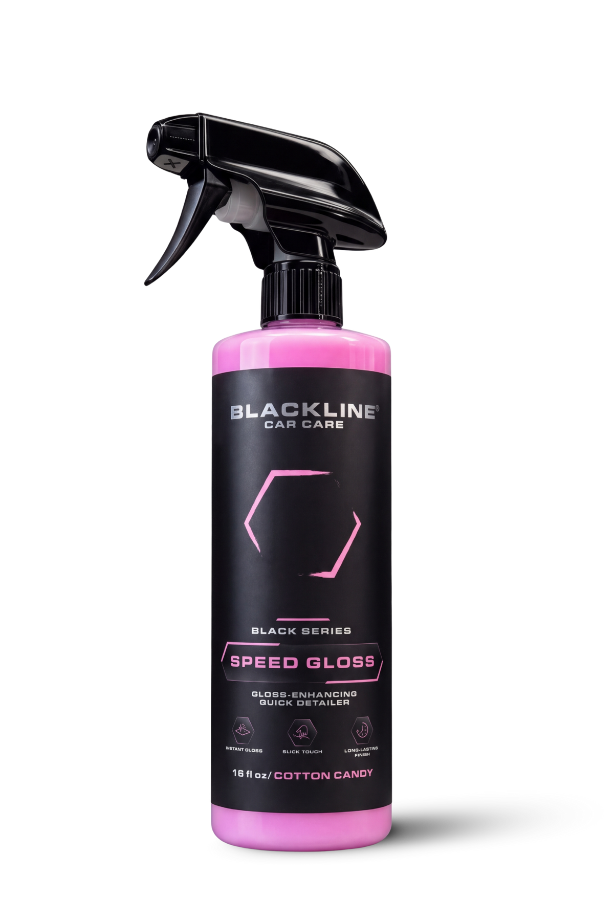BLACKLINE® Speed Gloss Quick Detailer – Spray Shine & Finish
