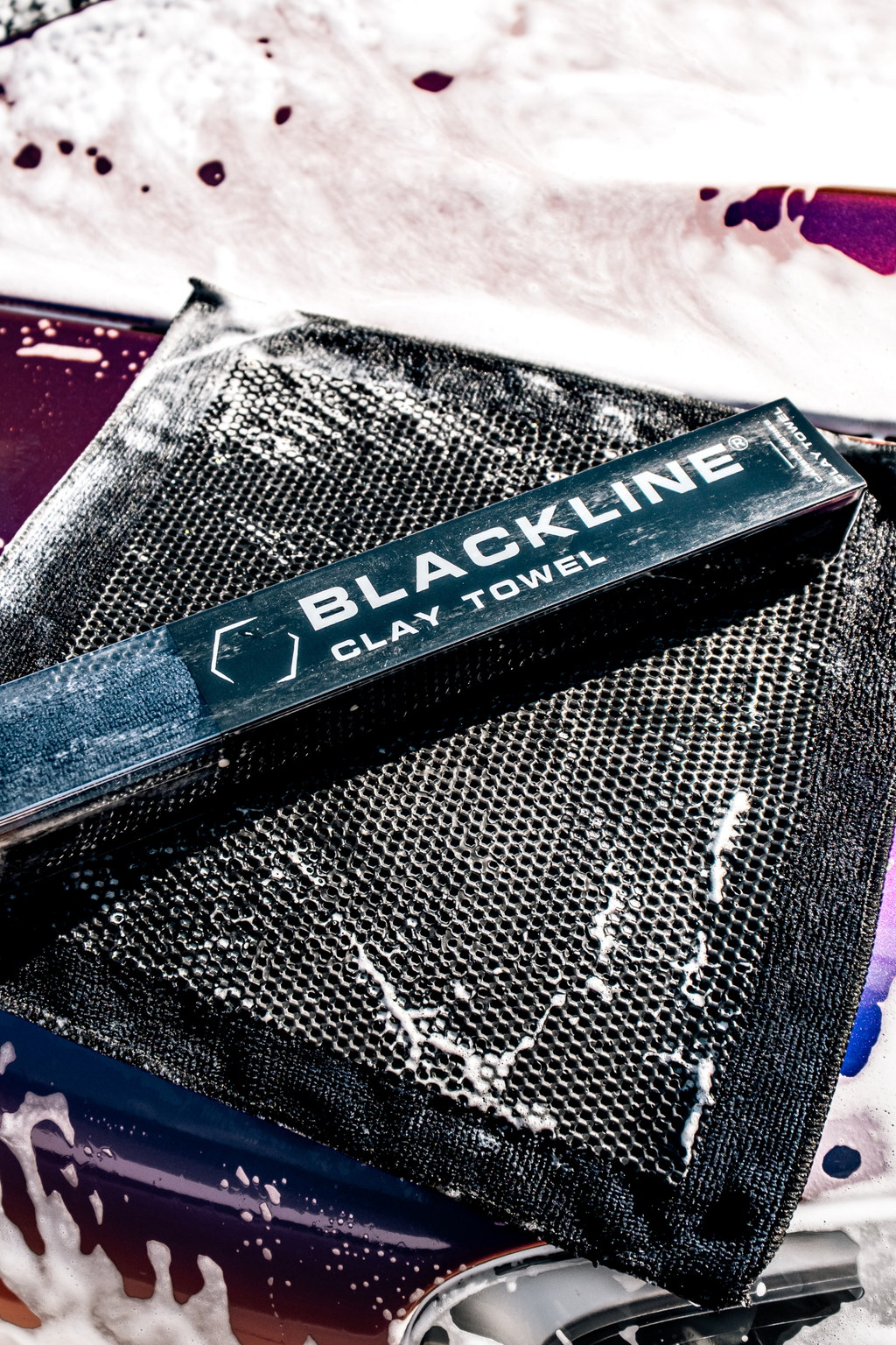 BLACKLINE® Synthetic Clay Towel – Paint Decontamination Towel