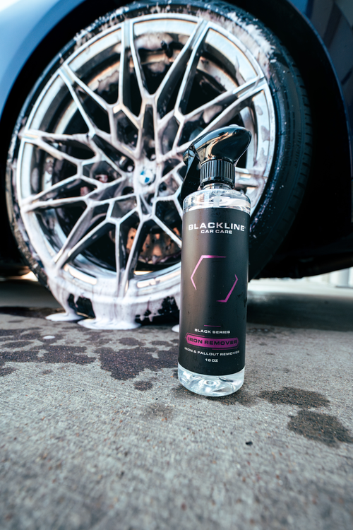 BLACKLINE® Iron Remover – Paint & Wheel Decontamination Spray