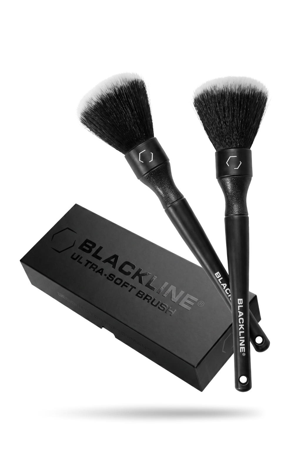 BLACKLINE® Ultra-Soft Detail Brush Set – Interior & Exterior Detailing