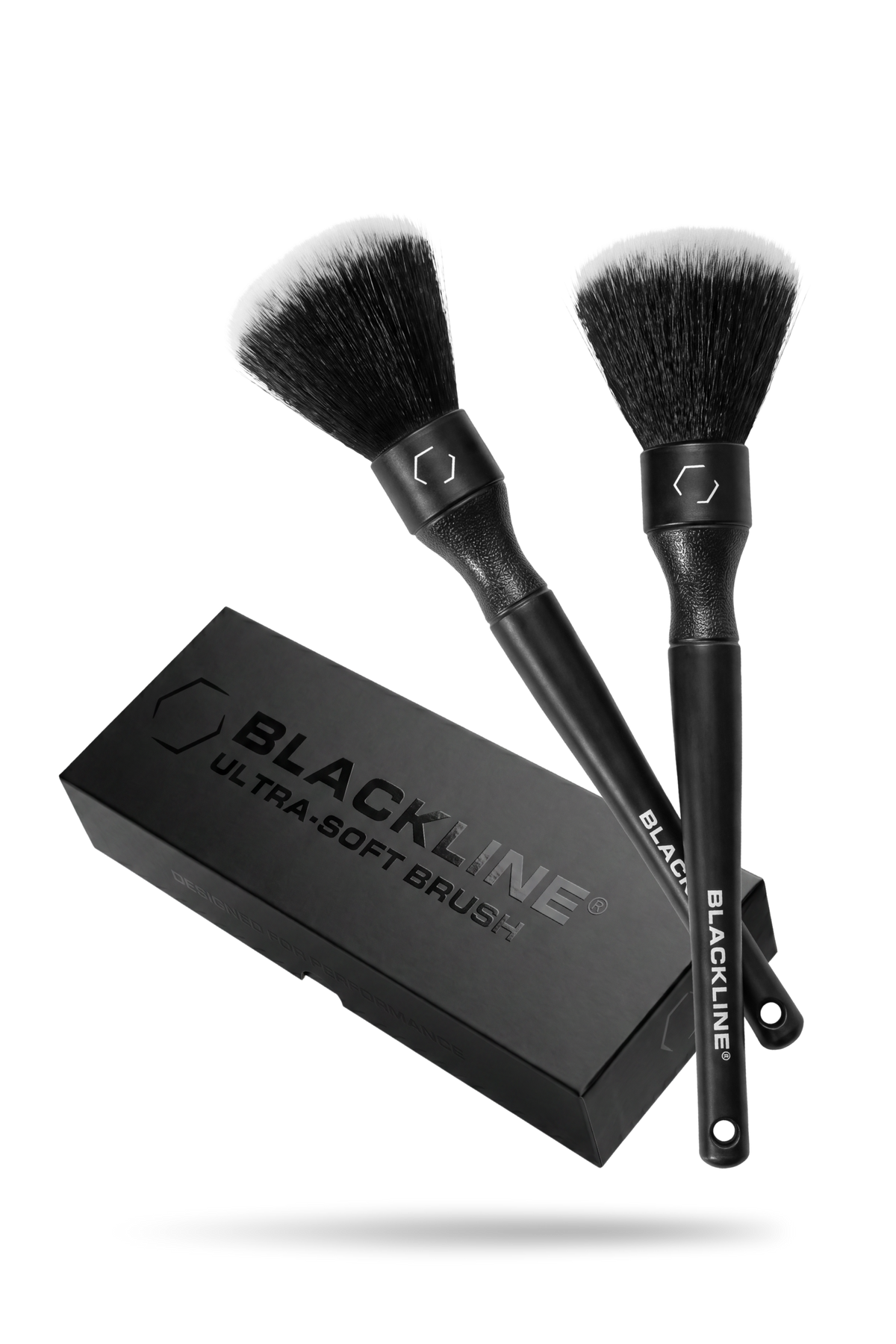 BLACKLINE® Ultra-Soft Detail Brush Set – Interior & Exterior Detailing