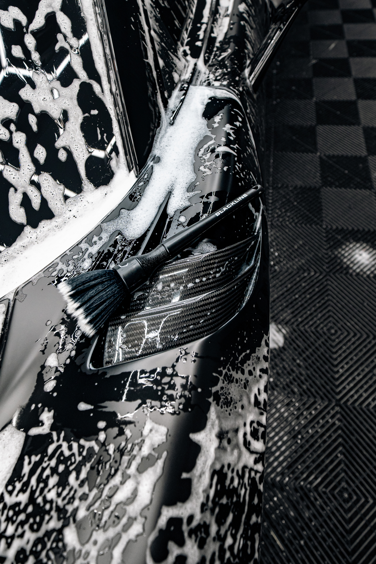 BLACKLINE® Ultra-Soft Detail Brush Set – Interior & Exterior Detailing