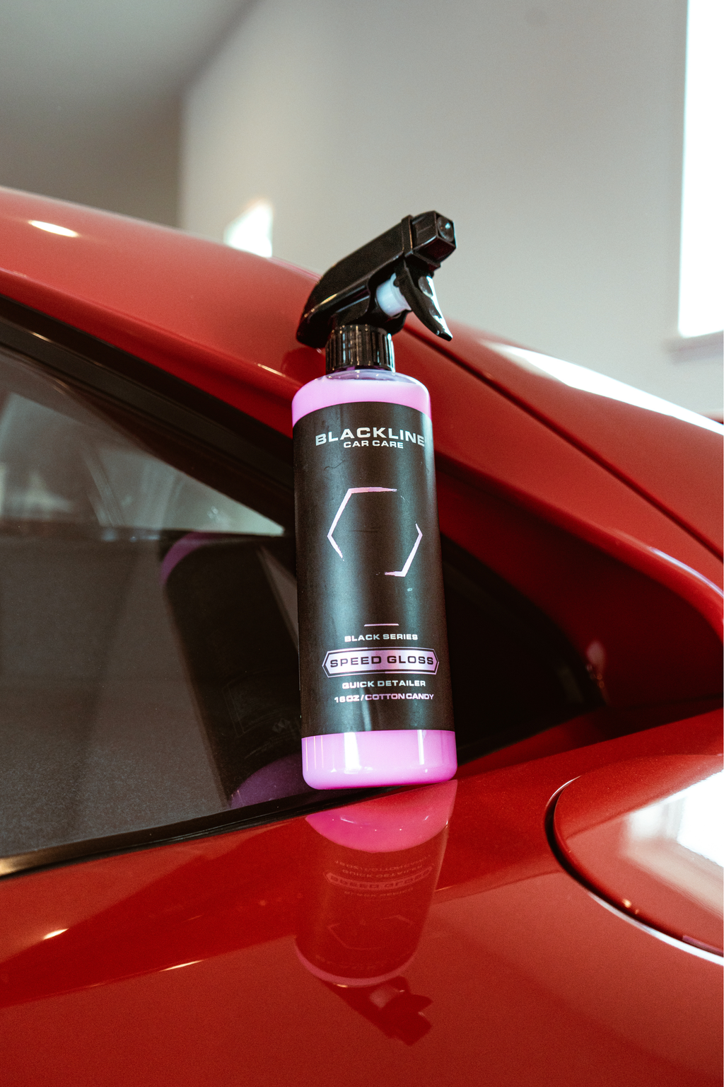 BLACKLINE® Speed Gloss Quick Detailer – Spray Shine & Finish