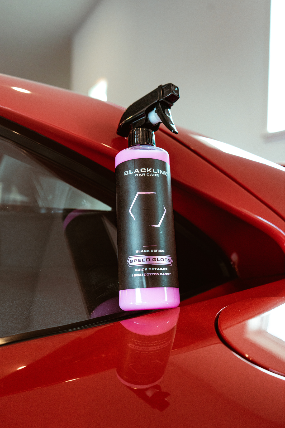 BLACKLINE® Speed Gloss Quick Detailer – Spray Shine & Finish