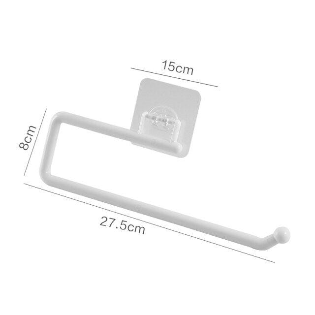 No-Drill Adhesive Paper Roll Holder